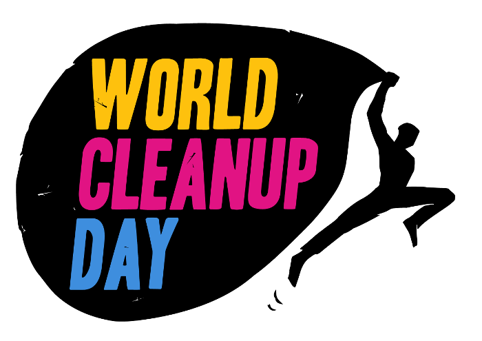 Offizielles Logo des World Cleanup Days, © AK Diezenhalde Offizielles Logo des World Cleanup Days, © AK Diezenhalde