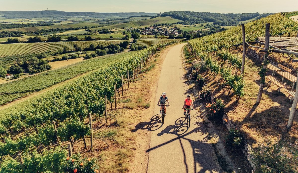 Weinsüden Weinort Brackenheim am Württemberger Weinradweg | HeilbronnerLand, © Touristikgemeinschaft HeilbronnerLand Weinsüden Weinort Brackenheim am Württemberger Weinradweg | HeilbronnerLand, © Touristikgemeinschaft HeilbronnerLand