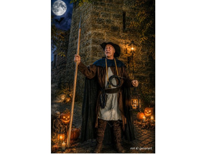 Mit dem Nachtwächter unterwegs an Halloween!, © Touristik und Marketing GmbH Mit dem Nachtwächter unterwegs an Halloween!, © Touristik und Marketing GmbH
