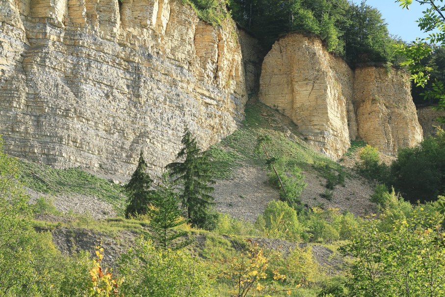 Diavortrag Armin Dieter - "44 Jahre Bergrutsch an der Schw&auml;bischen Alb", &copy; Armin Dieter