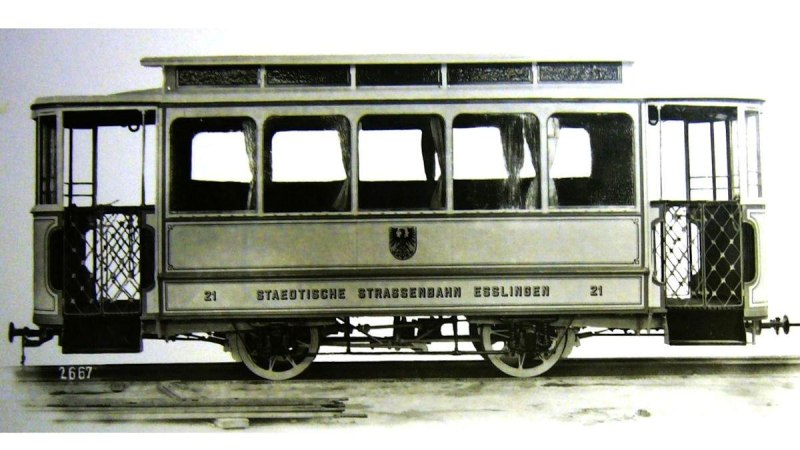 Esslinger Straßenbahn 1911, © Thomas Schäfer Esslinger Straßenbahn 1911, © Thomas Schäfer