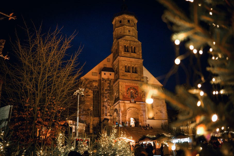Weihnachtsmarkt Schwäbisch Hall, © Michael Kühneisen Weihnachtsmarkt Schwäbisch Hall, © Michael Kühneisen