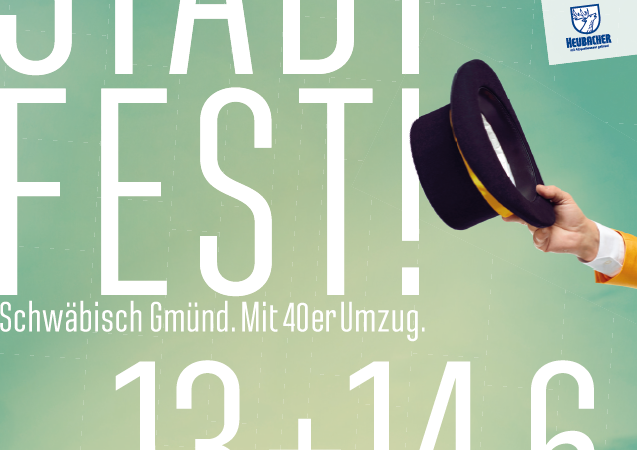 Plakat Stadtfest 2025.jpg, © Für die Bildrechte: Amt für Medien und Kommunikation Schwäbisch Gmünd