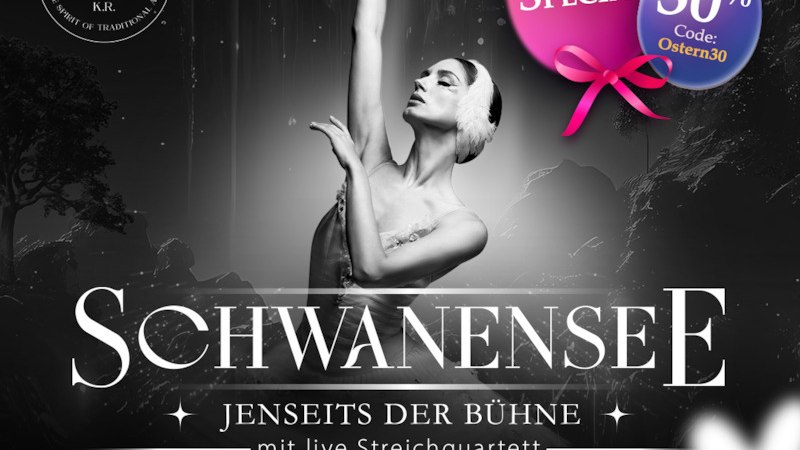 Schwanensee - Jenseits der B&uuml;hne mit live Streichquartett, &copy; Konstantin Rain be.entertained