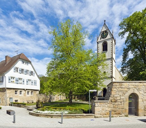 Evangelische Martinskirche Neckartenzlingen, © RODRUN/Knöll Evangelische Martinskirche Neckartenzlingen, © RODRUN/Knöll