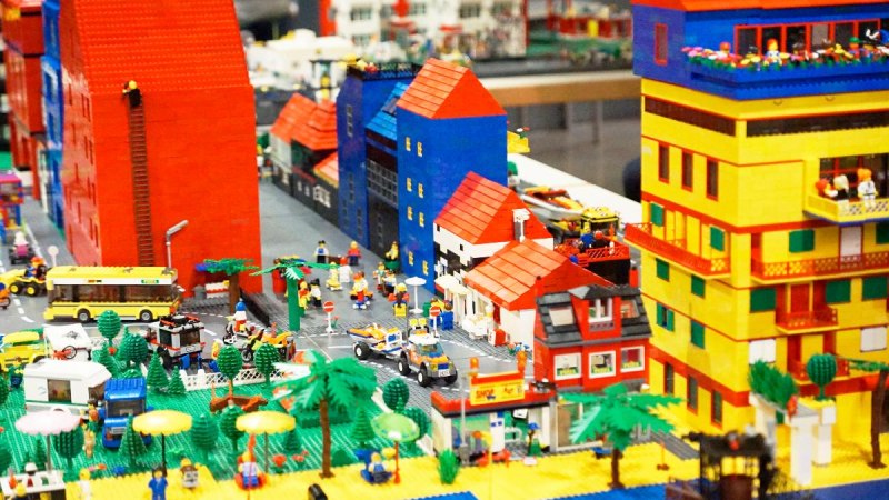 Lego®-Stadt, © Städtische Museen Esslingen Lego®-Stadt, © Städtische Museen Esslingen