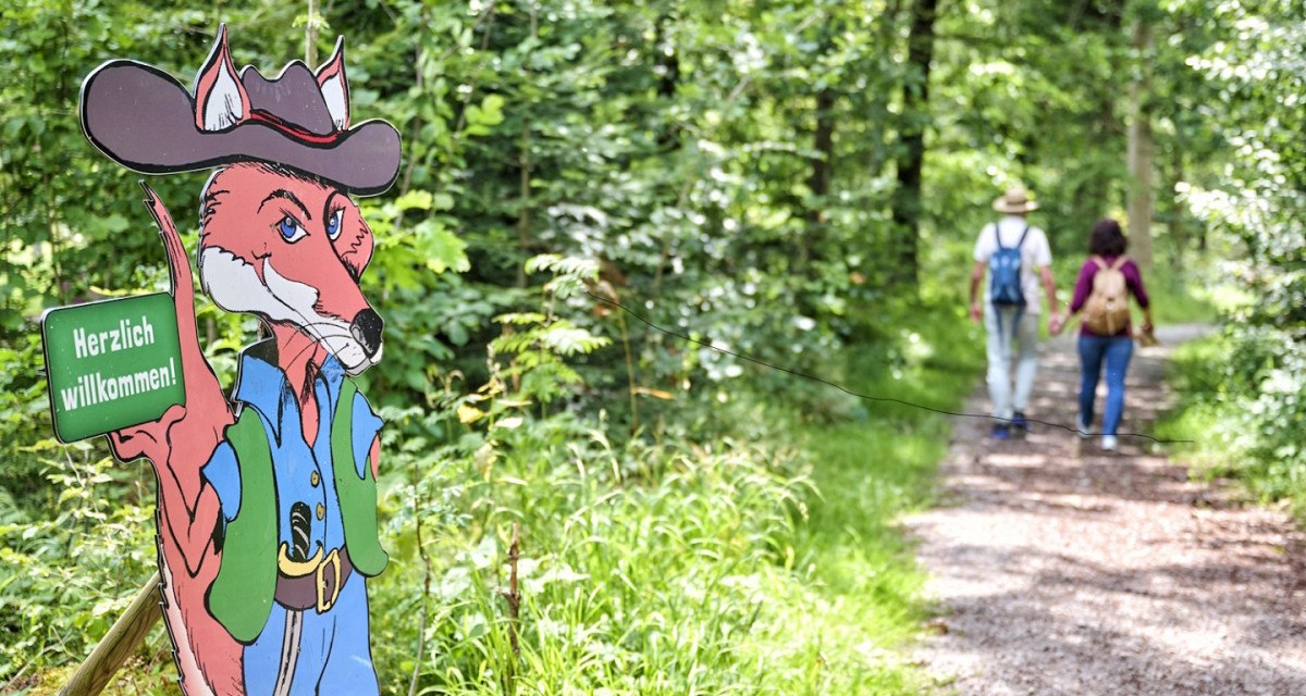 Fuxi-Naturerlebnis-Pfad: Startpunkt, &copy; Hohenlohe + Schw&auml;bisch Hall Tourismus e. V.