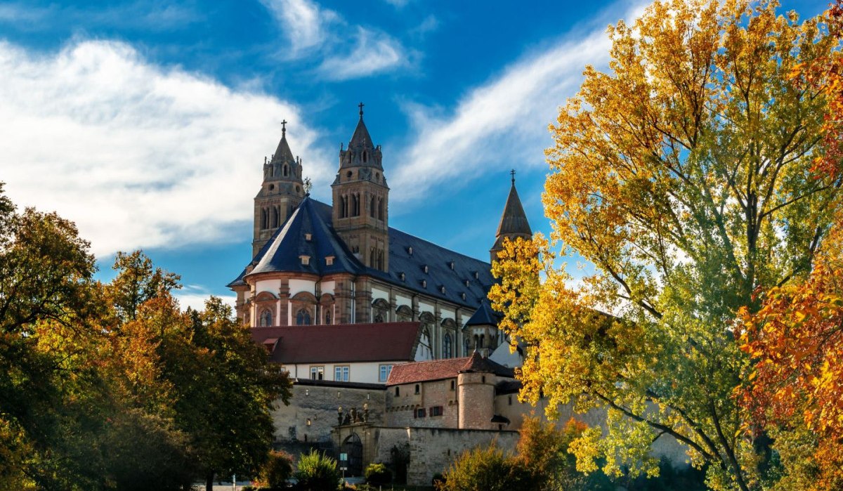 Kloster Großcomburg in Schwäbisch Hall, © Hohenlohe Schwäbisch Hall Kloster Großcomburg in Schwäbisch Hall, © Hohenlohe Schwäbisch Hall