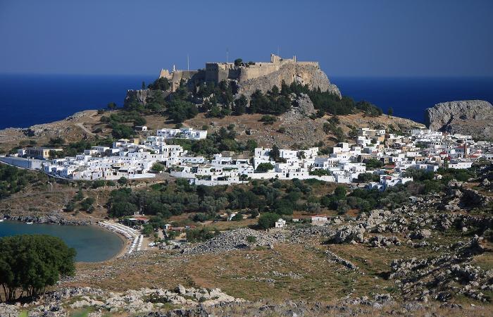 Lindos auf Rhodos, &copy; Lindos