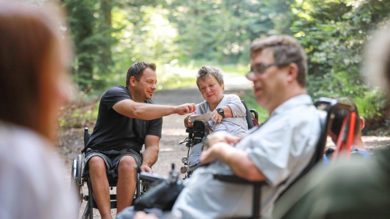 Inklusive Wanderbotschafter:innen - Breiteichweg - Barrierefreie Wanderung mit Start in Schwäbisch Hall Inklusive Wanderbotschafter:innen - Breiteichweg - Barrierefreie Wanderung mit Start in Schwäbisch Hall