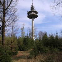Der Fernmeldeturm auf der Hohen Brach, © kruemelhuepfer.de Der Fernmeldeturm auf der Hohen Brach, © kruemelhuepfer.de