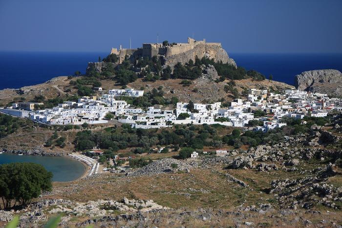 Lindos auf Rhodos, &copy; Lindos