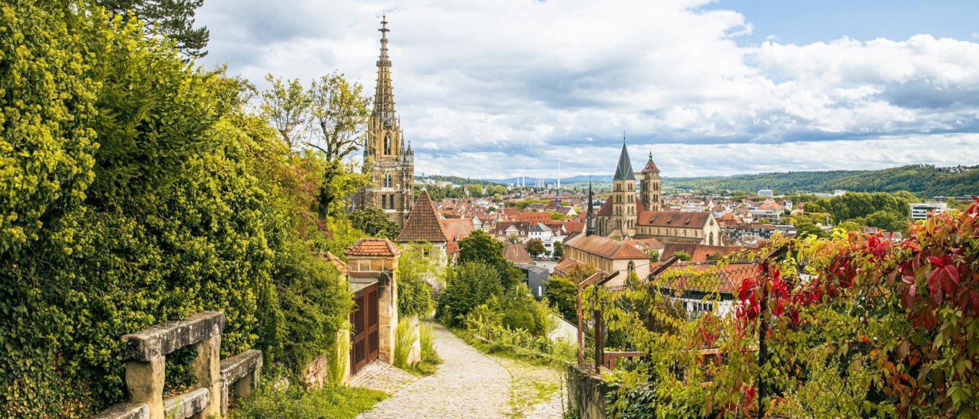 Weinberge &amp; Neckarhaldentor Esslingen, &copy; SMG, Sarah Schmid