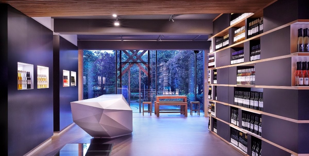 Weinkorb Innenarchitektur, &copy; Weingut-Singer-Bader