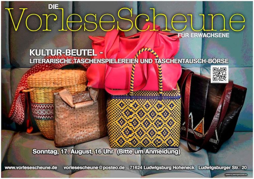 Kultur-Beutel - Literarische Taschenspielereien, © Peter Vogel