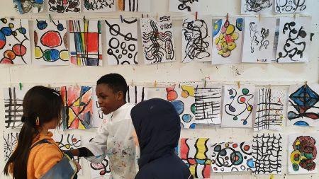 Sommerferienworkshop: Die Wunderwelt der Stempel und Schablonen in Ludwigsburg, &copy; Kunstschule Labyrinth