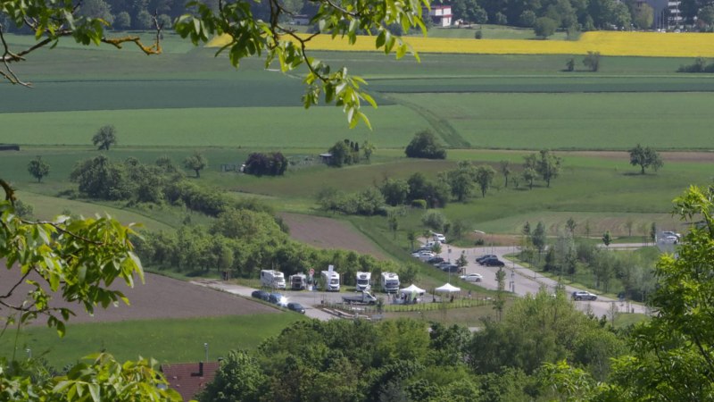 Wohnmobilstellplatz Herrenberg, © Gerhard Bäuerle Wohnmobilstellplatz Herrenberg, © Gerhard Bäuerle