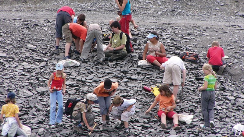 Schieferbruch Krohmer, © Urweltmuseum Hauff Schieferbruch Krohmer, © Urweltmuseum Hauff