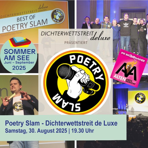 Poetry Slam - Dichterwettstreit de Luxe, © Die Kultourmacher vom Alten Amtsgericht e.V.