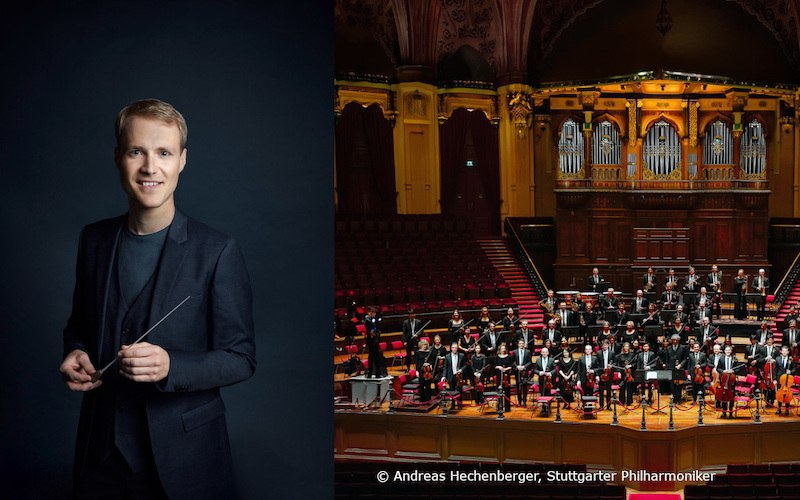 Stuttgarter Philharmoniker und Pianist Nuron Mukumi, &copy; Stuttgarter Philharmoniker, Andreas Hechenberger