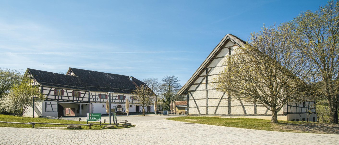 Beuren Freilichtmuseum Weitwinkelaufnahme, © SMG, Sarah Schmid