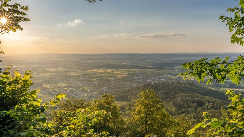 Bad Boll - Blick von der Bertaburg, &copy; Bad Boll