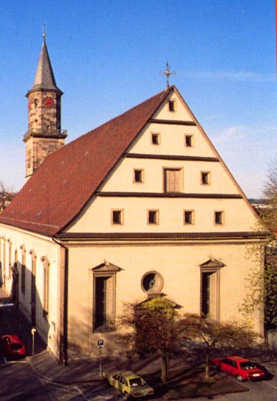 Außenaufnahme der Stadtkirche Göppingen, © n/a