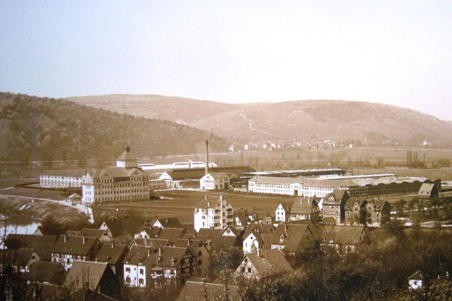 Historische Stadtansicht der Maschinenfabrik Esslingen, © Denkmalschutz