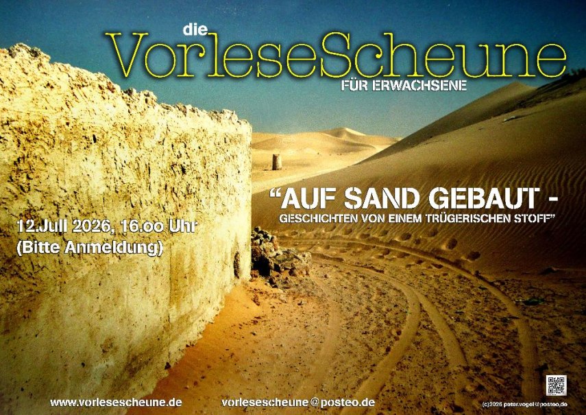 Auf Sand gebaut, © Peter Vogel Auf Sand gebaut, © Peter Vogel