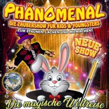 Kinderzaubertheater Phänomenal - Die magische Weltreise, © links im Bild