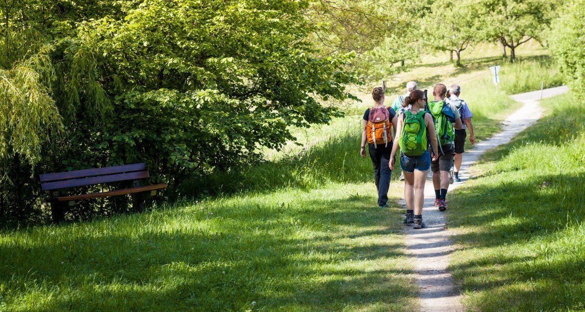 Unterwegs auf dem Premiumwanderweg hochgehfestigt, © hochgehberge Unterwegs auf dem Premiumwanderweg hochgehfestigt, © hochgehberge