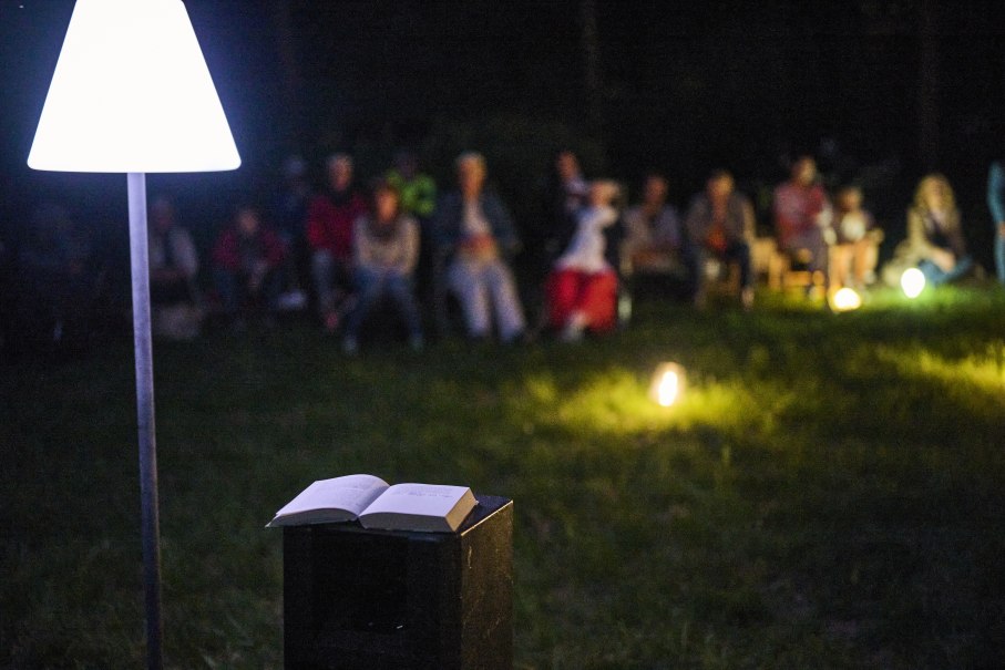 Literatur in der Lichtung, © www.peter-oppenlaender.de