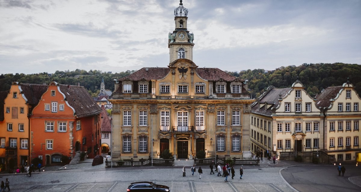 Rathaus in Schw&auml;bisch Hall, &copy; Foto: Nico Kurth