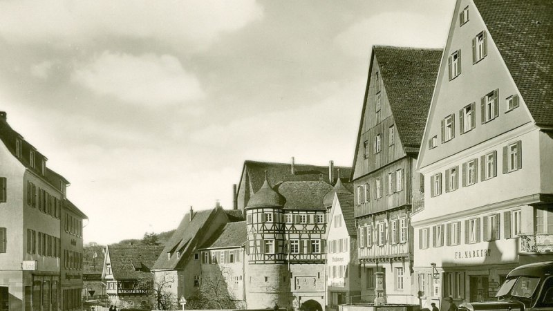 Gaildorf - Altes Schloss und Kameralamt - Stadtarchiv, &copy; Stadtarchiv Gaildorf