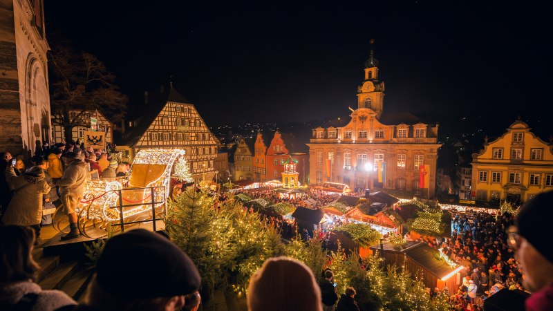 Weihnachtsmarkt Schw&auml;bisch Hall, &copy; Michael K&uuml;hneisen