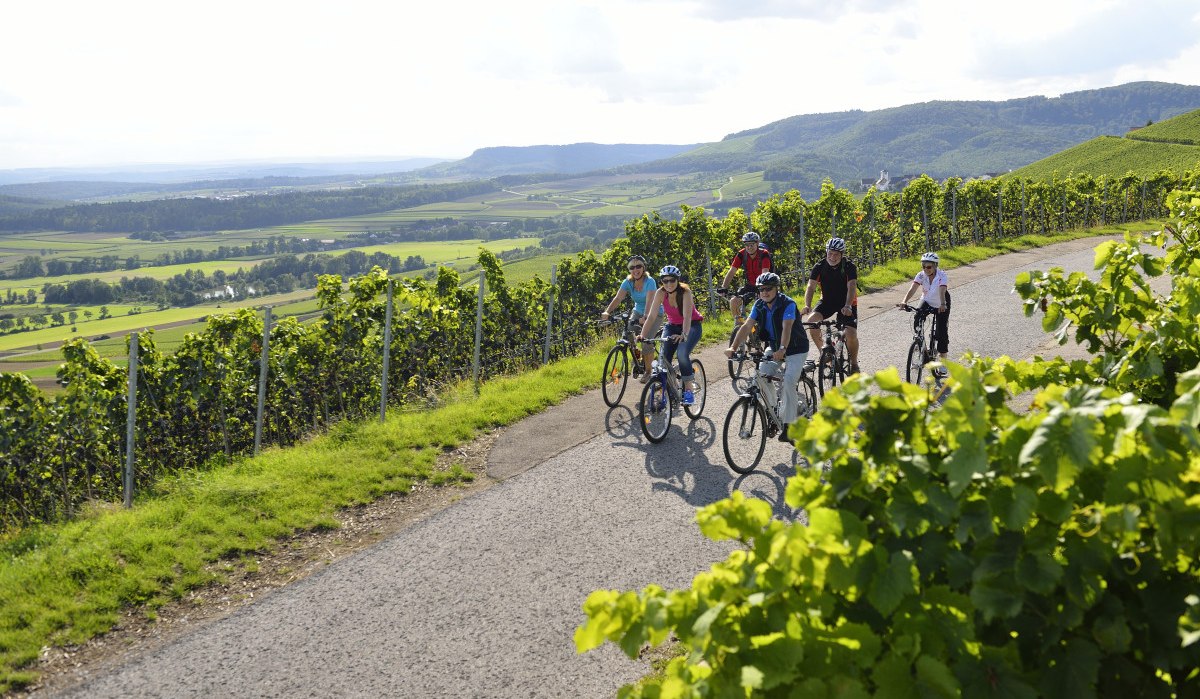 Unterwegs auf dem Stromberg-Murrtal-Radweg, © Kraichgau-Stromberg Tourismus Unterwegs auf dem Stromberg-Murrtal-Radweg, © Kraichgau-Stromberg Tourismus