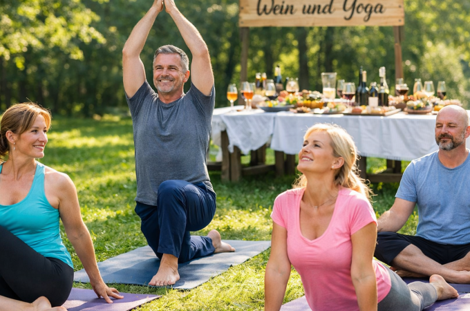 Erlebniswochenende Region Stuttgart - Zeit für Dich - Yoga & Wein im Grünen, © Stadtverwaltung Schorndorf Erlebniswochenende Region Stuttgart - Zeit für Dich - Yoga & Wein im Grünen, © Stadtverwaltung Schorndorf