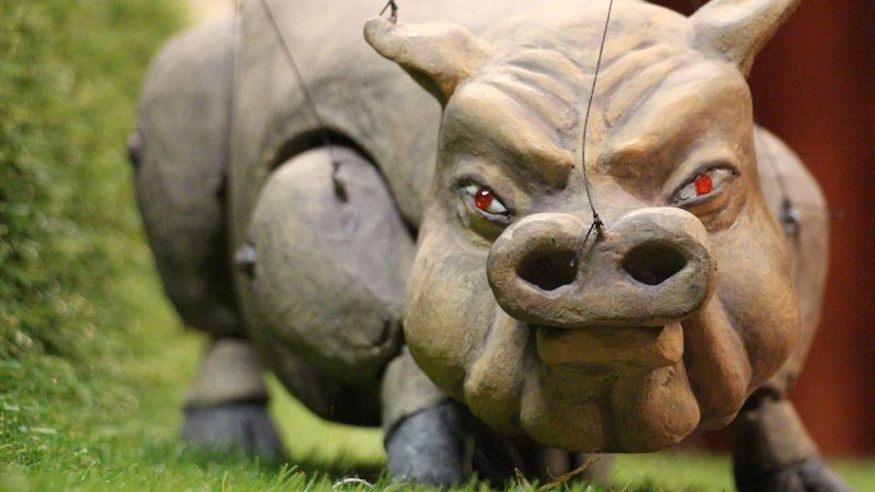 Die Farm der Tiere – Ein Versuch nach einer Fabel von George Orwell, © Kulturamt der Stadt Esslingen am Neckar Die Farm der Tiere – Ein Versuch nach einer Fabel von George Orwell, © Kulturamt der Stadt Esslingen am Neckar
