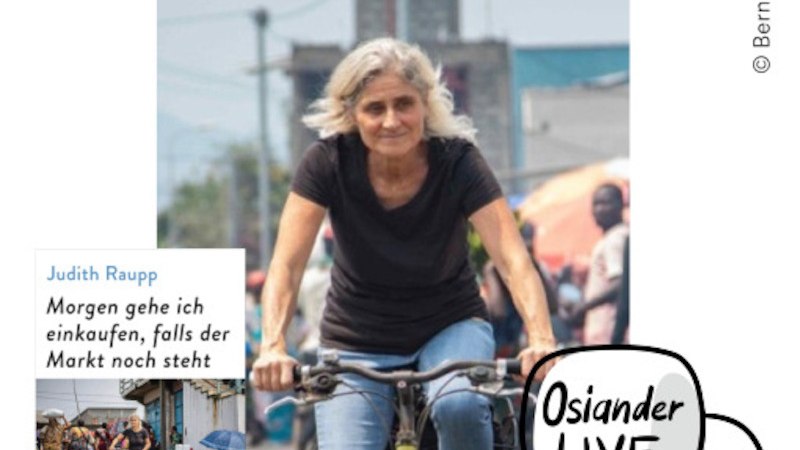Lesung und Gespr&auml;ch | Judith Raupp | Morgen gehe ich einkaufen, falls der Markt noch steht, &copy; Bernadette Vivuya