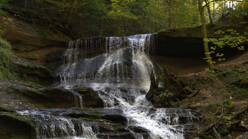 Hörschbachwasserfall bei Murrhardt, © Stuttgart-Marketing GmbH, Achim Mende