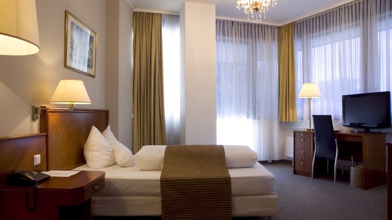 Einzelzimmer komfort, © Ross Messehotel Einzelzimmer komfort, © Ross Messehotel