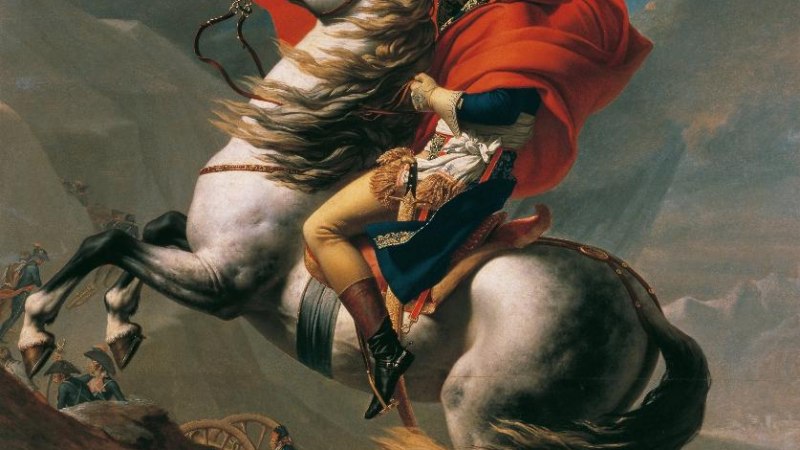 Napoleon Bonaparte (Gemälde des Malers J.-L. David, 1800), © Stadt Ludwigsburg - Stadtarchiv Napoleon Bonaparte (Gemälde des Malers J.-L. David, 1800), © Stadt Ludwigsburg - Stadtarchiv