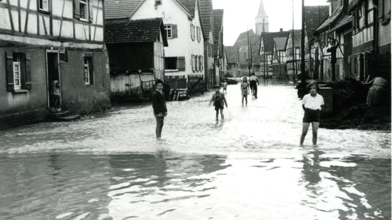 EltingenHochwasser1©Stadtarchiv, © Stadtarchiv Leonberg