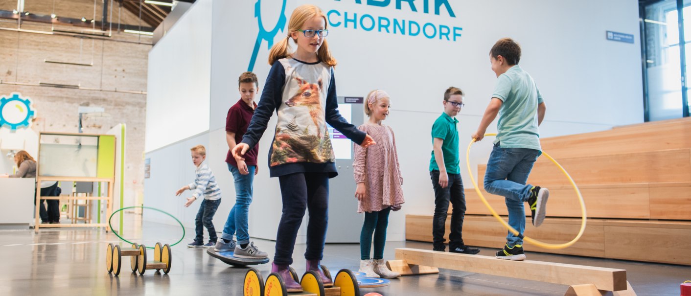 Kinder spielen in der Forscherfabrik Schorndorf., &copy; Daniel Grbic
