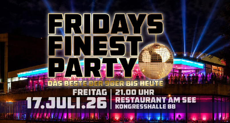 Fridays Finest – Party & Beats, © © Veranstalter Fridays Finest – Party & Beats, © © Veranstalter