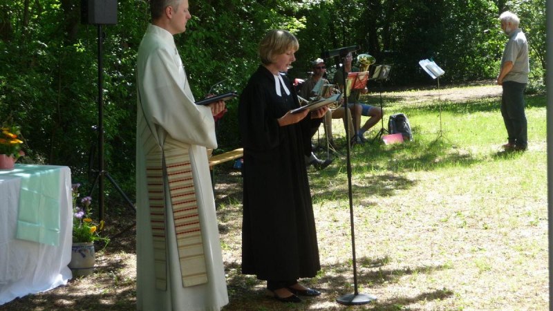 Ökumenischer Gottesdienst in den Weinbergen von Hoheneck, © Ludwigsburg