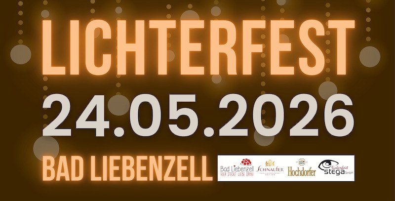 Lichterfest 24.05.2026, &copy; Freizeit und Tourismus Bad Liebenzell GmbH