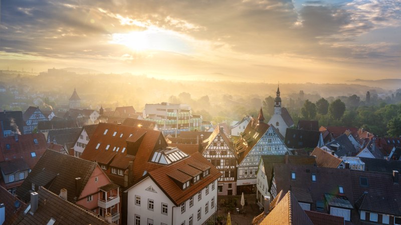 Blick auf die Waiblinger Altstadt, © Stuttgart-Marketing GmbH, Martina Denker