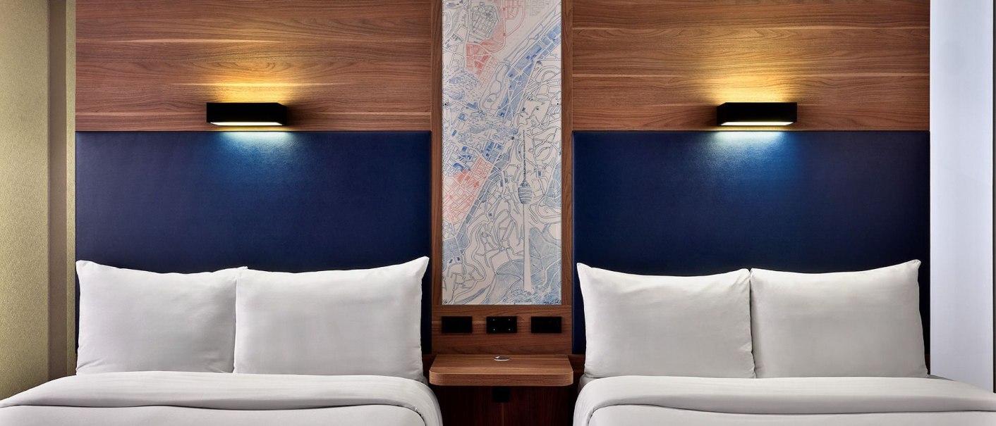 Twin Bett, © Aloft Stuttgart Twin Bett, © Aloft Stuttgart
