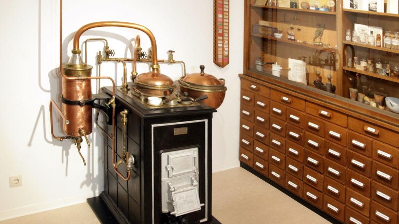 Im Inneren des Apothekenmuseums, © Denkmalschutz